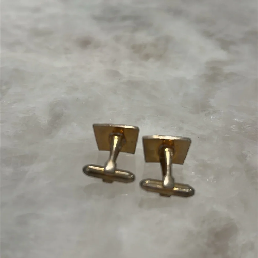 Men’s Gold Woven Cufflinks